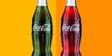 Coca Cola originally green when it first came out