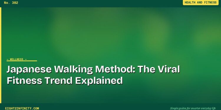 Japanese Walking Method: The Viral Fitness Trend Explained 1 Japanese Walking Method: The Viral Fitness Trend Explained