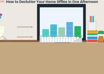 How to Declutter Your Home Office in One Afternoon