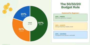 The 50/30/20 Budget Rule Explained for Beginners