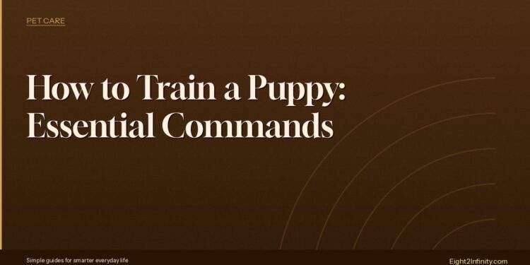 How to Train a Puppy: Essential Commands Every New Dog Owner Needs 1 How to Train a Puppy: Essential Commands Every New Dog Owner Needs