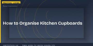 How to Organise Your Kitchen Cupboards for Maximum Efficiency