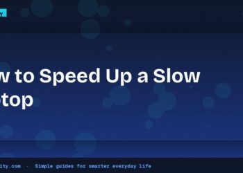 How to Speed Up a Slow Laptop: 10 Simple Fixes That Work