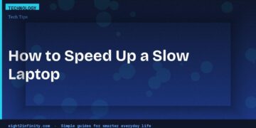 How to Speed Up a Slow Laptop: 10 Simple Fixes That Work