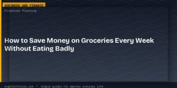 How to Save Money on Groceries Every Week Without Eating Badly