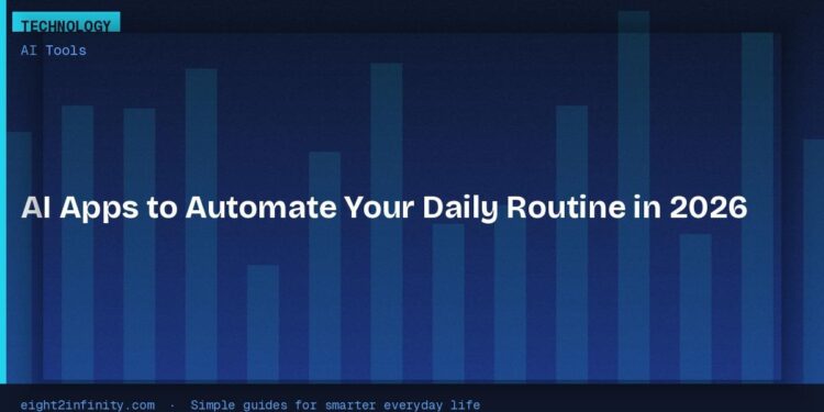 AI Apps to Automate Your Daily Routine in 2026 1 AI Apps to Automate Your Daily Routine in 2026