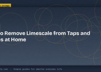 How to Remove Limescale from Taps and Kettles at Home
