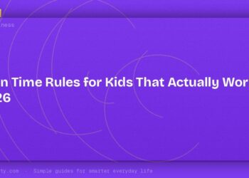 Screen Time Rules for Kids That Actually Work in 2026