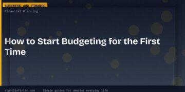 How to Start Budgeting for the First Time