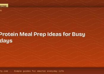 High-Protein Meal Prep Ideas for Busy Weekdays