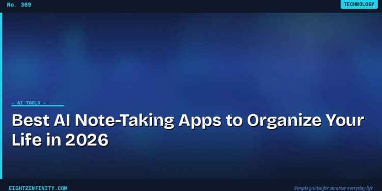 Best AI Note-Taking Apps to Organize Your Life in 2026
