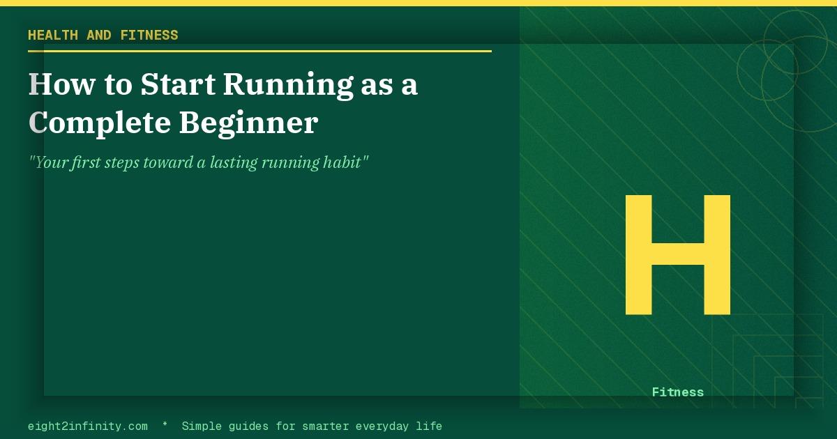 How to Start Running as a Complete Beginner 2