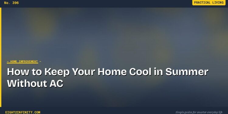 How to Keep Your Home Cool in Summer Without AC 1 How to Keep Your Home Cool in Summer Without AC
