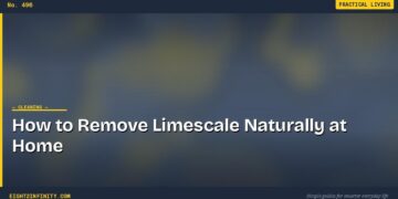 How to Remove Limescale Naturally at Home