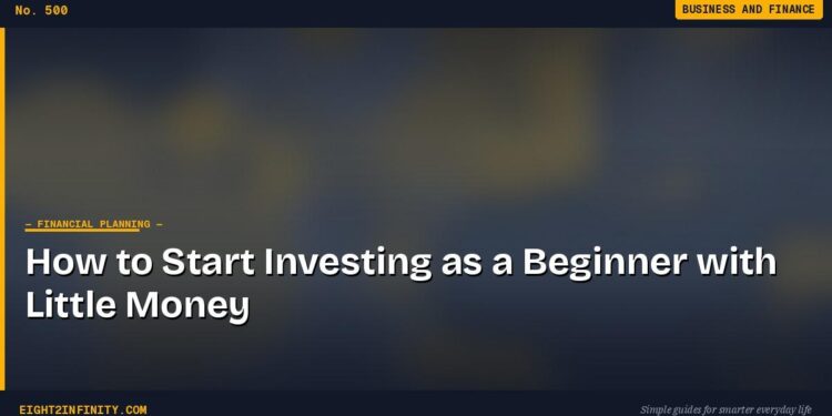 How to Start Investing as a Beginner with Little Money 1 How to Start Investing as a Beginner with Little Money