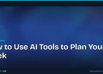 How to Use AI Tools to Plan Your Week 5 How to Use AI Tools to Plan Your Week