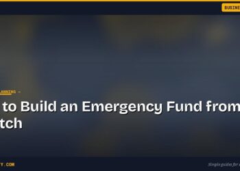 How to Build an Emergency Fund from Scratch