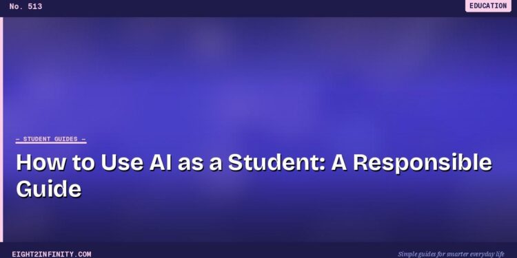 How to Use AI as a Student: A Responsible Guide