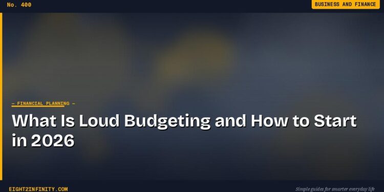 What Is Loud Budgeting and How to Start in 2026