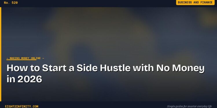 How to Start a Side Hustle with No Money in 2026 1 How to Start a Side Hustle with No Money in 2026