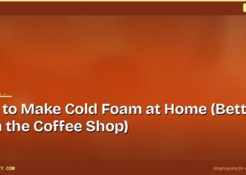How to Make Cold Foam at Home (Better Than the Coffee Shop) 5 How to Make Cold Foam at Home (Better Than the Coffee Shop)