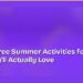 Screen-Free Summer Activities for Kids That They'll Actually Love 8 Screen-Free Summer Activities for Kids That They'll Actually Love