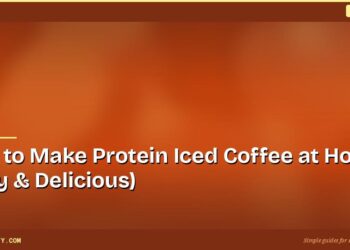 How to Make Protein Iced Coffee at Home (Easy & Delicious) 4 How to Make Protein Iced Coffee at Home (Easy & Delicious)