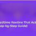 Toddler Bedtime Routine That Actually Works (Step-by-Step Guide)