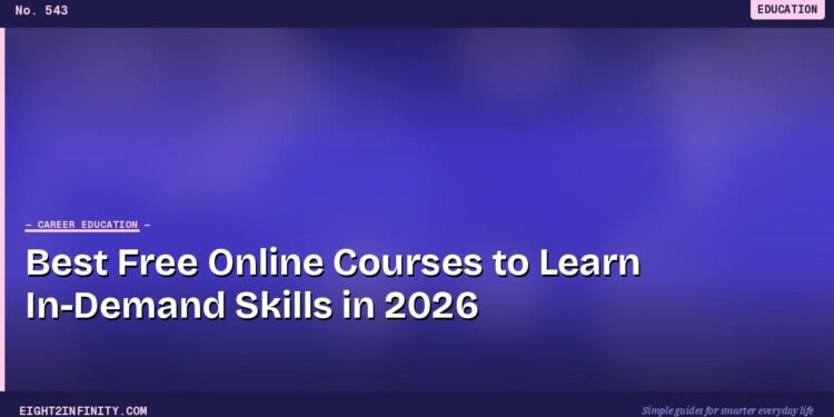 Best Free Online Courses to Learn In-Demand Skills in 2026 1 Best Free Online Courses to Learn In-Demand Skills in 2026