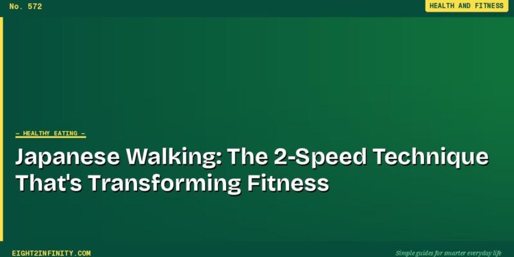 Japanese Walking: The 2-Speed Technique That's Transforming Fitness