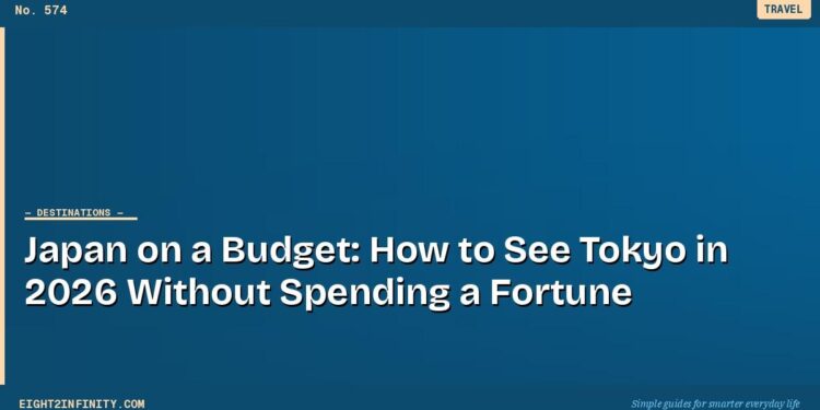 Japan on a Budget: How to See Tokyo in 2026 Without Spending a Fortune 1 Japan on a Budget: How to See Tokyo in 2026 Without Spending a Fortune
