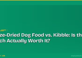Freeze-Dried Dog Food vs. Kibble: Is the Switch Actually Worth It?