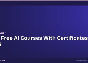 Best Free AI Courses With Certificates in 2026 (Google, IBM, Harvard, and More)