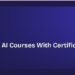 Best Free AI Courses With Certificates in 2026 (Google, IBM, Harvard, and More)