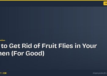 How to Get Rid of Fruit Flies in Your Kitchen (For Good)