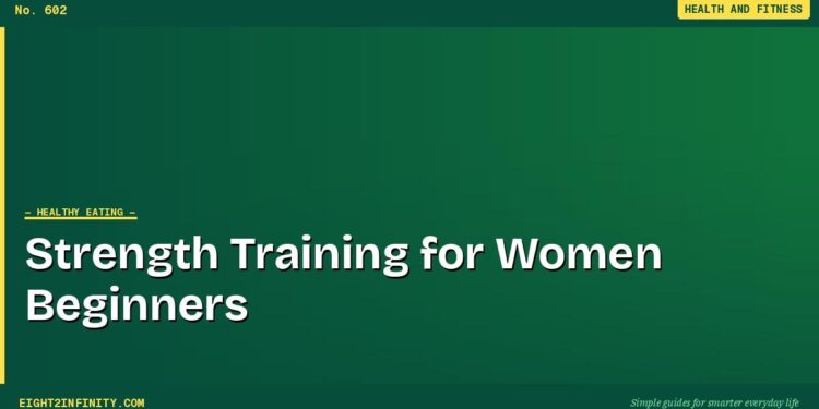 Strength Training for Women: A Complete Beginner's Guide for Home