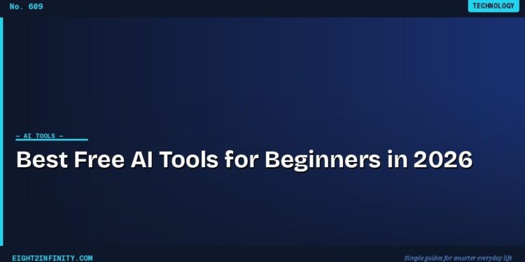 Best Free AI Tools for Beginners in 2026 1 Best Free AI Tools for Beginners in 2026