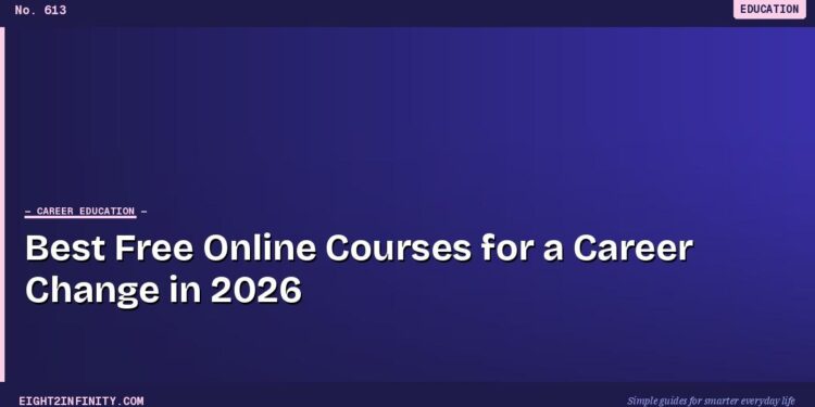 Best Free Online Courses for a Career Change in 2026