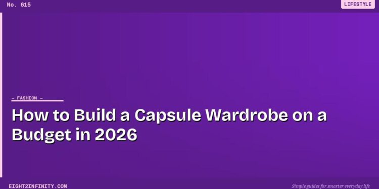 How to Build a Capsule Wardrobe on a Budget in 2026 1 How to Build a Capsule Wardrobe on a Budget in 2026
