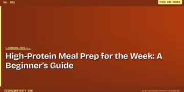 High-Protein Meal Prep for the Week: A Beginner's Guide