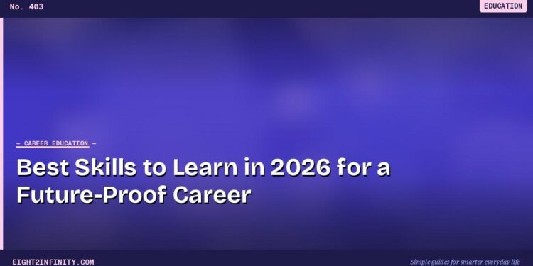 Best Skills to Learn in 2026 for a Future-Proof Career