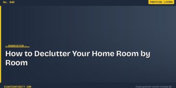 How to Declutter Your Home Room by Room