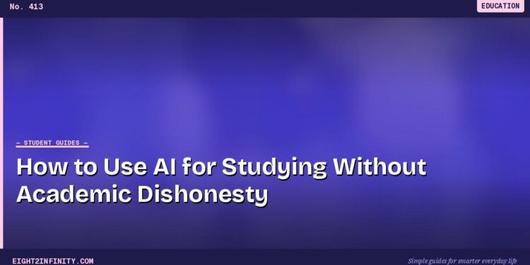 How to Use AI for Studying Without Academic Dishonesty