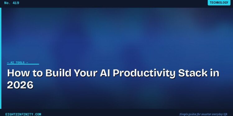 How to Build Your AI Productivity Stack in 2026