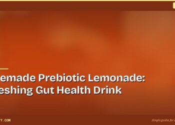 Homemade Prebiotic Lemonade: Refreshing Gut Health Drink