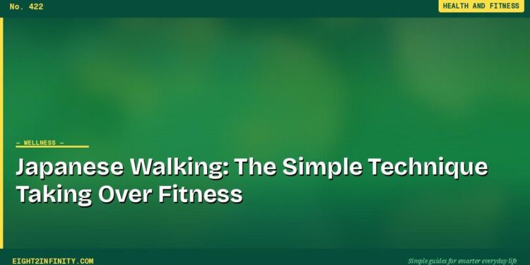 Japanese Walking: The Simple Technique Taking Over Fitness