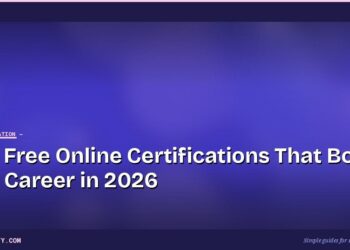 Best Free Online Certifications That Boost Your Career in 2026