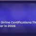 Best Free Online Certifications That Boost Your Career in 2026