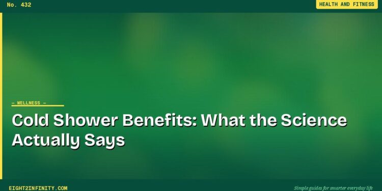 Cold Shower Benefits: What the Science Actually Says