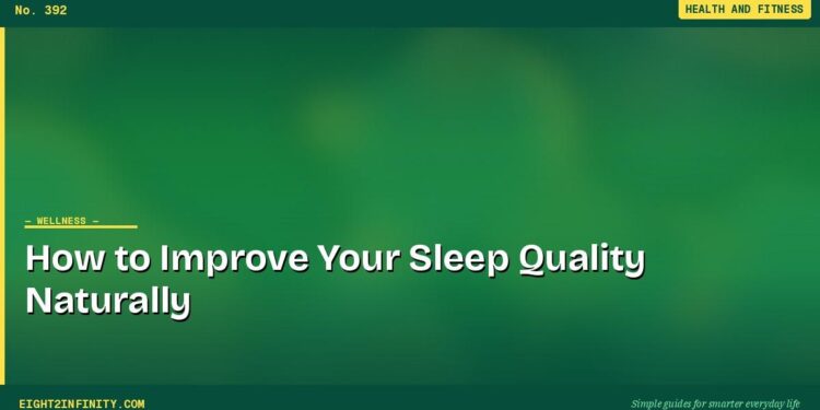 How to Improve Your Sleep Quality Naturally